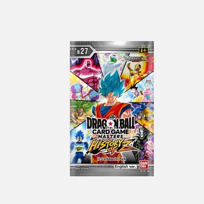 Dragon Ball Super Card Game Masters History of Z Booster Pack Englisch