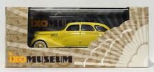 Ixo Models 1/43 Scale Diecast MUS055 - 1939 Berliet 11CV Dauphine - Yellow