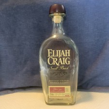 Elijah Craig Small Batch 1789 Kentucky Straight Bourbon Whiskey Empty Bottle Cap