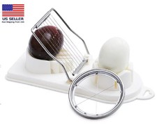 2-in-1 Stainless Steel Egg Slicer & Mushroom Tomato Chopper –Kitchen Cutter Tool