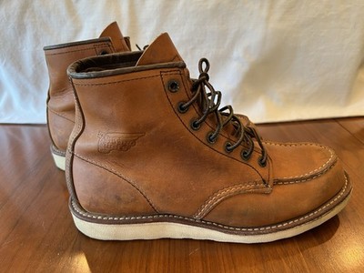 Red Wing Shoes Traction Tred Men's 6-inch Soft Toe Boot, Size 9