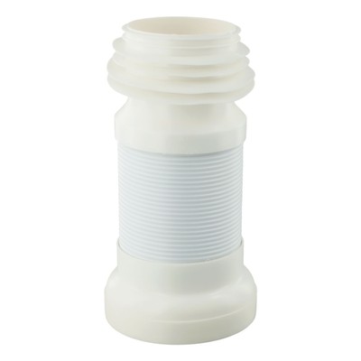 Home Fixtures WC Pan Connector Flexible Home Plumbing PVC Toilet Waste