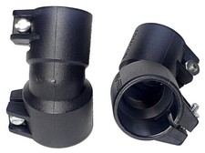2-Pak Pro-Team Products Armson Pro-Feed 7/8" x 1" Feed Elbows - Black