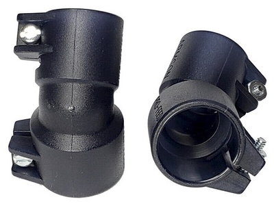 #ad #ad 2 Pak Pro Team Products Armson Pro Feed 7 8quot; x 1quot; Feed Elbows Dark Navy Black $18.95