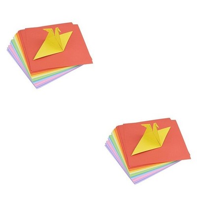  Set of 2 Origami-blätter Papier Doppelseitiges Farbiges Origami-Papier -Papiere