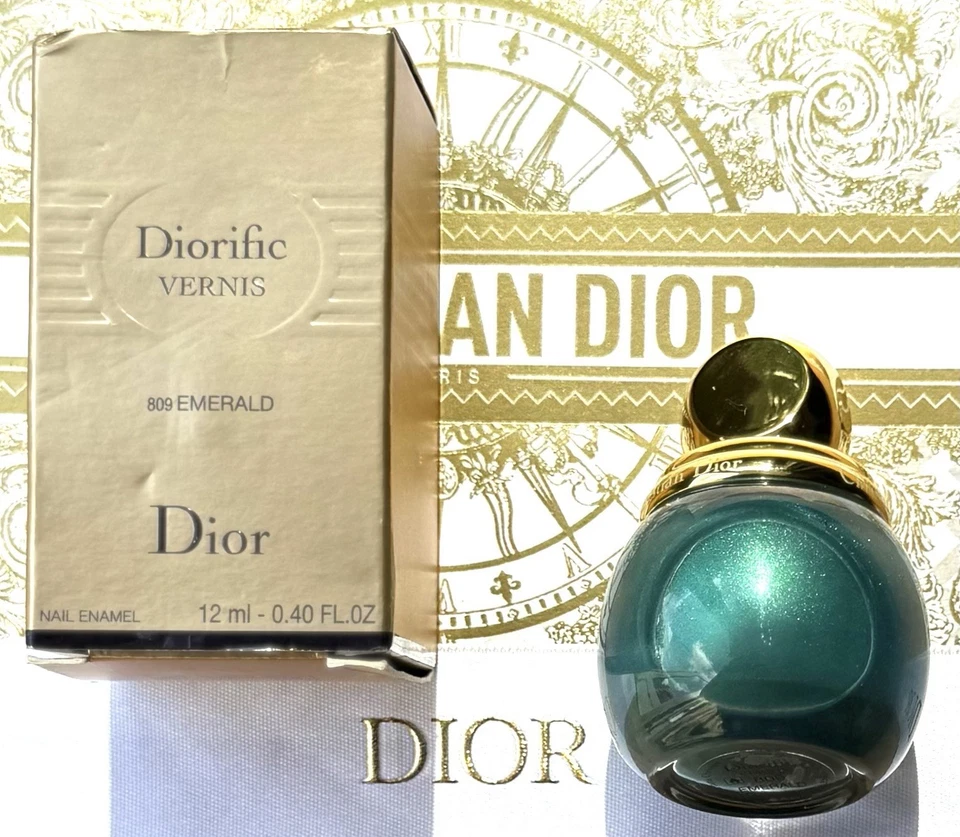 Dior Diorific Vernis Nail Enamel 809 Emerald 12ml - Bild 4 von 4