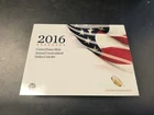 2016 United States Mint Annual Uncirculated Dollar Coin Set OGP Silver Eagle +$4