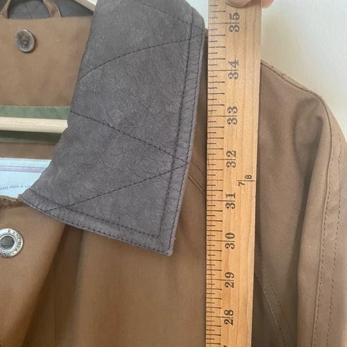 Atlantic Rancher Chore Jacket Coat Waxed Cotton Waterproof Vintage Size M image 11