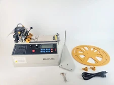 RBAYSALE Webbing Cutting Machine, 5inch LCD Display Cold and Hot Webbing Cutter