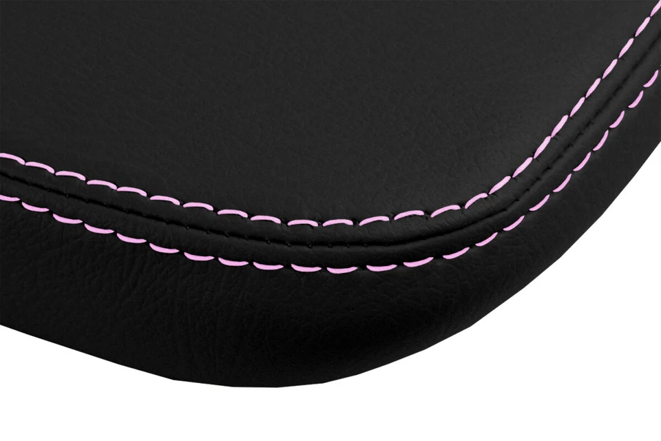 Se adapta a Chrysler 200 2011-2014 PVC Cuero Consola Tapa Pull Over Cubierta Puntada Rosa Foto 3 de 4