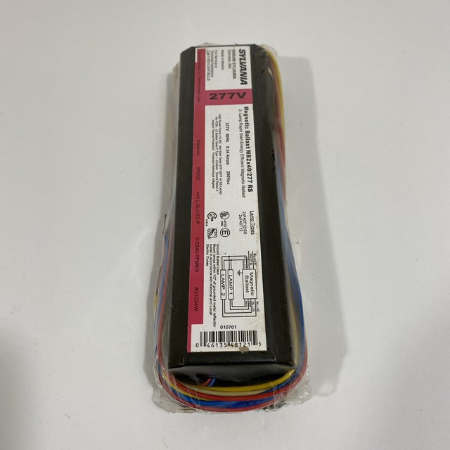 SYLVANIA 277v Rapid Start Ballast Mb2x40/277 RS for sale online eBay