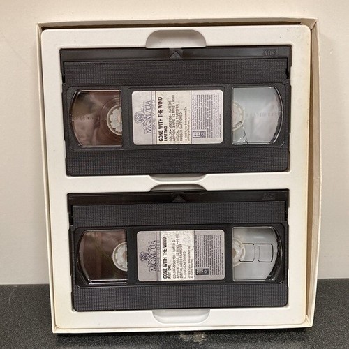 Gone with the Wind Deluxe Edition 2 VHS Cassette Tape in Slip Sleeve - Picture 2 of 10