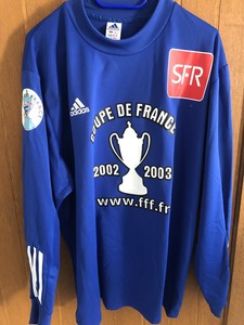 Détails Sur Maillot Foot Shirt Porté Match Worn Ancien Vintage Coupe France