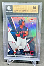 BGS Pristine 10 - 2018 Topps Finest FRANCISCO MEJIA RC Refractor #74 Guardians