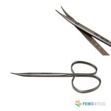 Jarit 360-143 Stevens Tenotomy Scissor Flat Shanks Blunt/Blunt Curved 3-3/4"