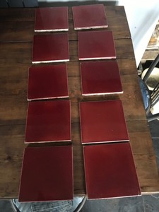Antique Fireplace Tiles Ebay