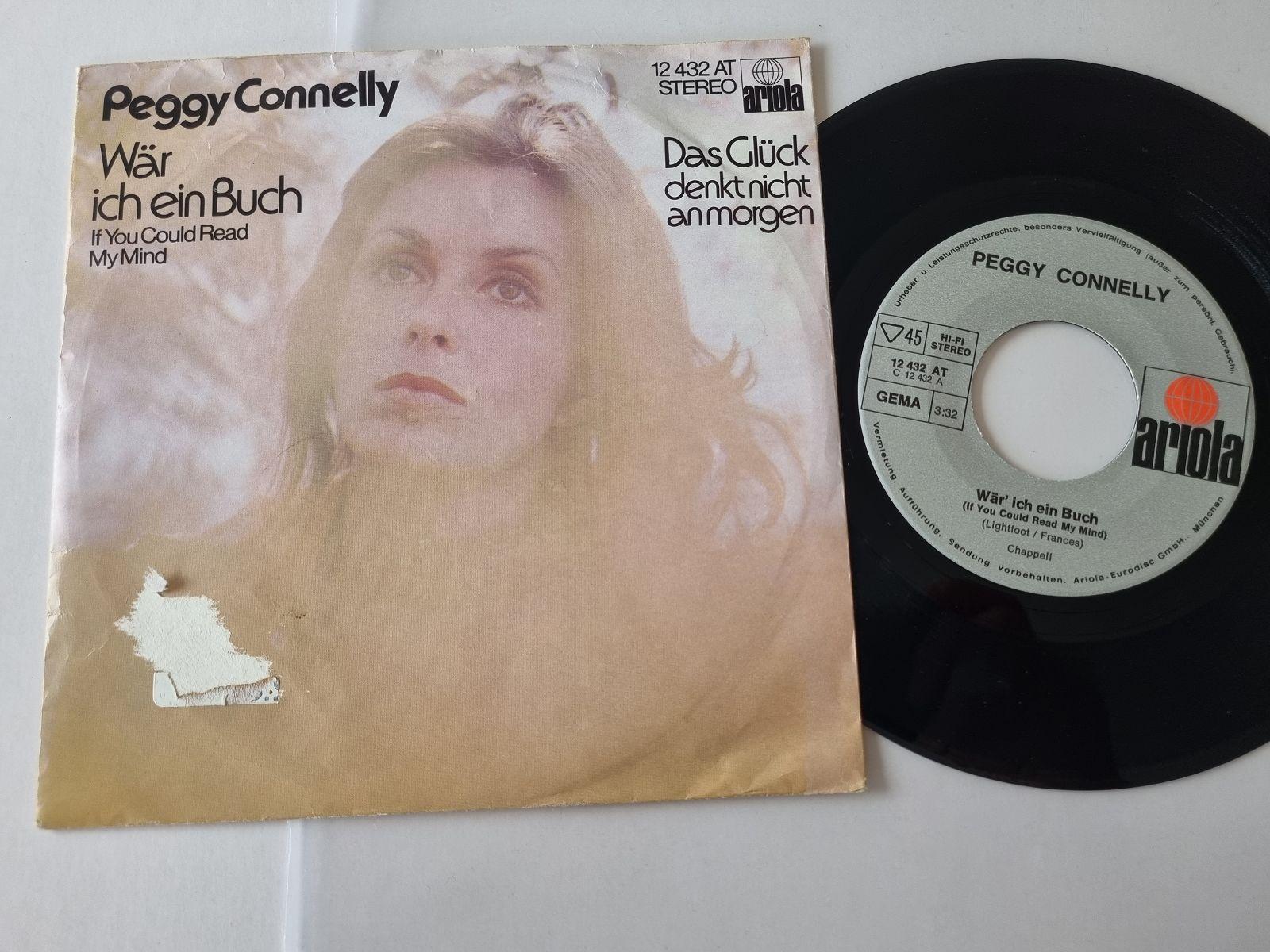 7"" Single Peggy Connelly - Wär ich ein Buch Vinyl Germany
