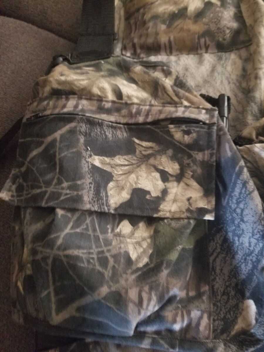 Vintage Mossy Oak Breakup Camo Turkey Hunting Vest L USA Vintage Mossy Oak Breakup Camo Turkey Hunting Vest L USA