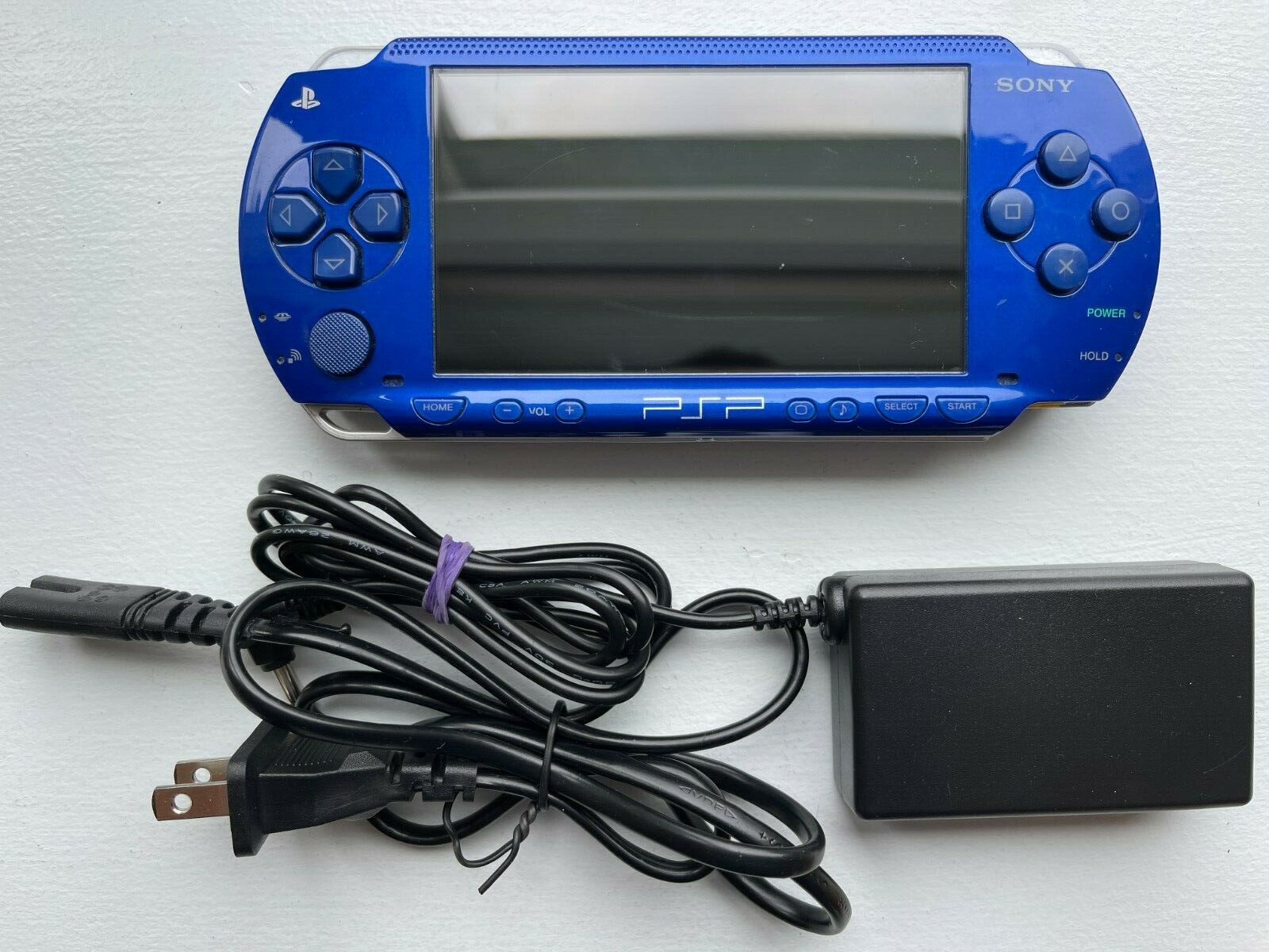 PSP 1000 Metallic Blue Good condition OEM Japan Import US Seller