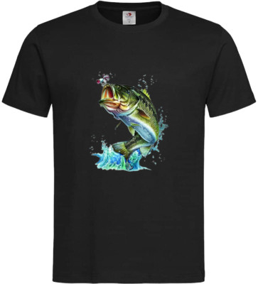 Männer T-Shirt  Fischer Angler Cool Fashion Fisch Geschenk Shirt klassisch S-XXL