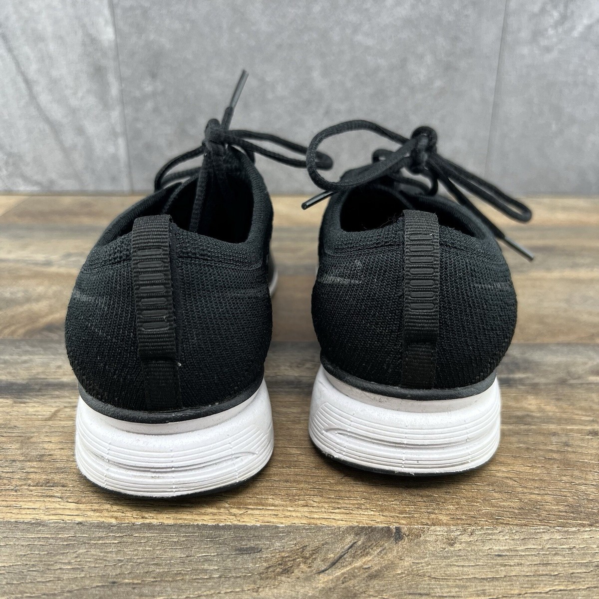 nike flyknit trainer womens black