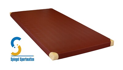 Turnmatte ''PRO-Home'' Sportmatte, Gymnastikmatte 200 x 100 x 8 cm / RG40 rot