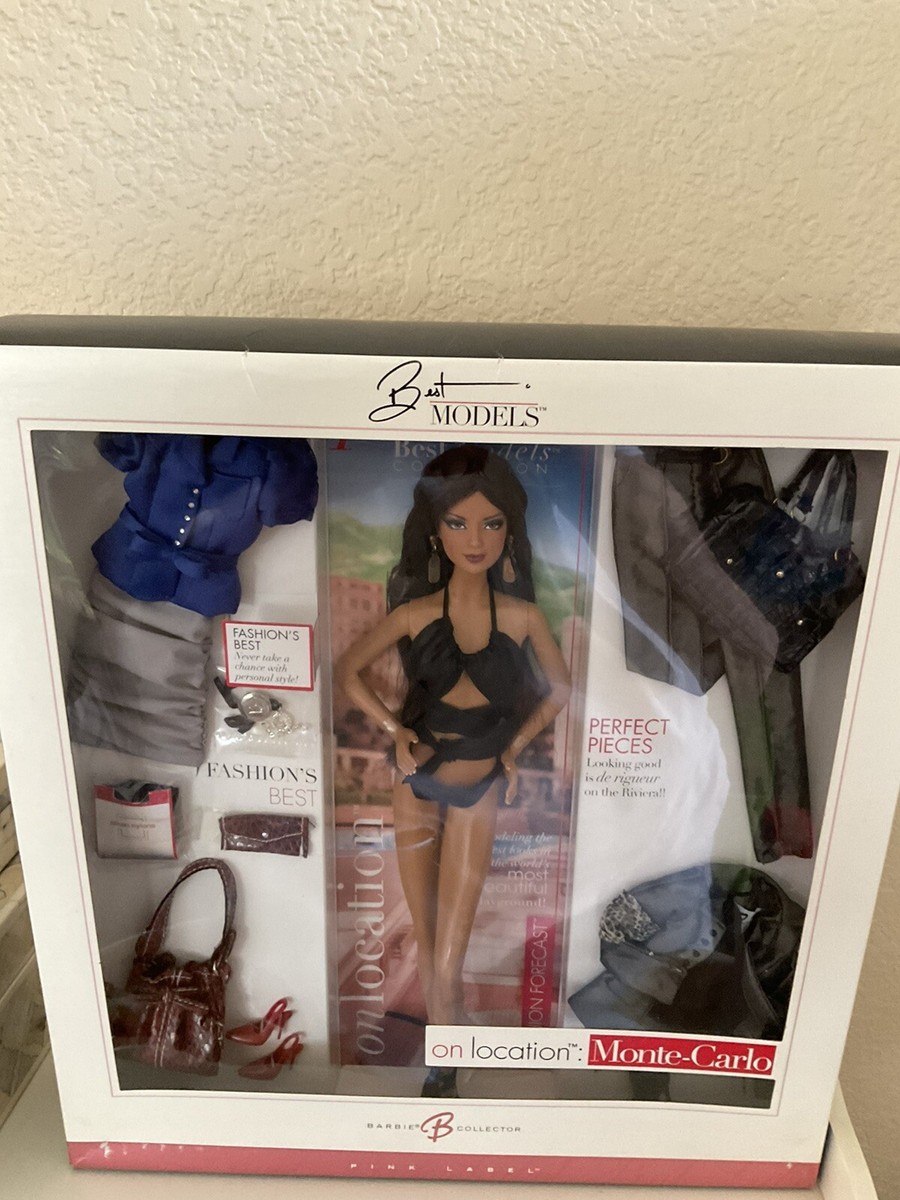 バービー ベストモデルズ オン ロケーション:モンテ カルロ バービー J0944 (ピンクラベル) o7r6kf1 Barbie Best Models on location Monte -Carlo 2006 Pink Label Barbie