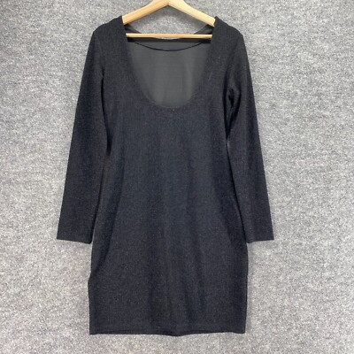 black dress h&m women Ladies - Black Long-Sleeved Dress - Size: XS
