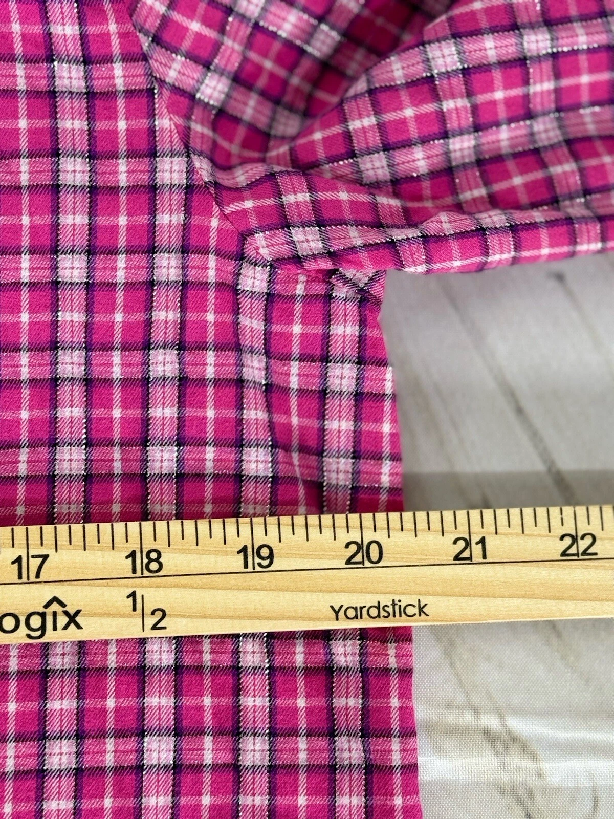 UNDERCOVER Abito da notte lungo Victoria's Secret ROSA donna taglia M rosa a quadri con bottoni SLV