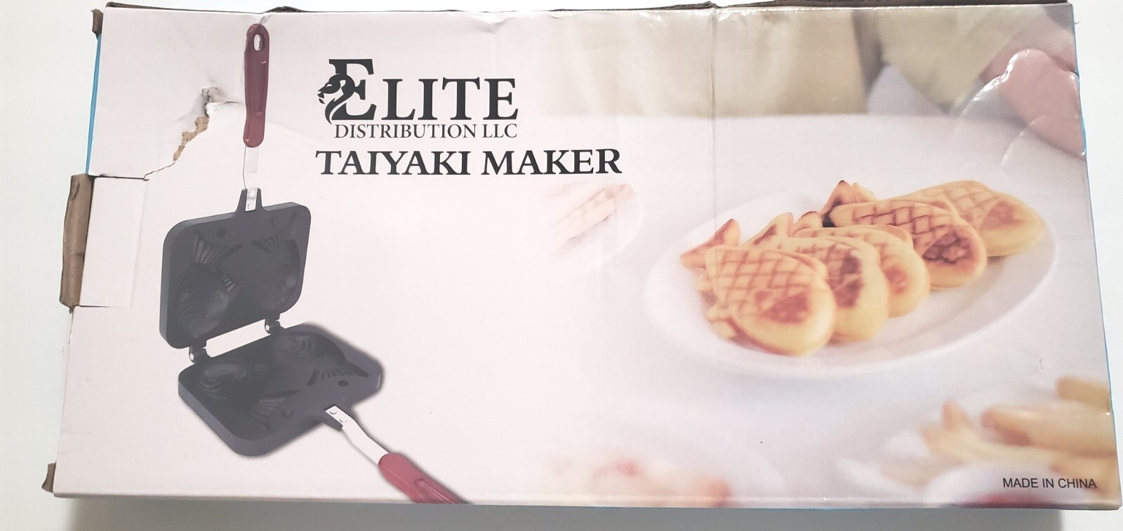 Double Taiyaki Fish-Shape Cake Waffle Maker-image