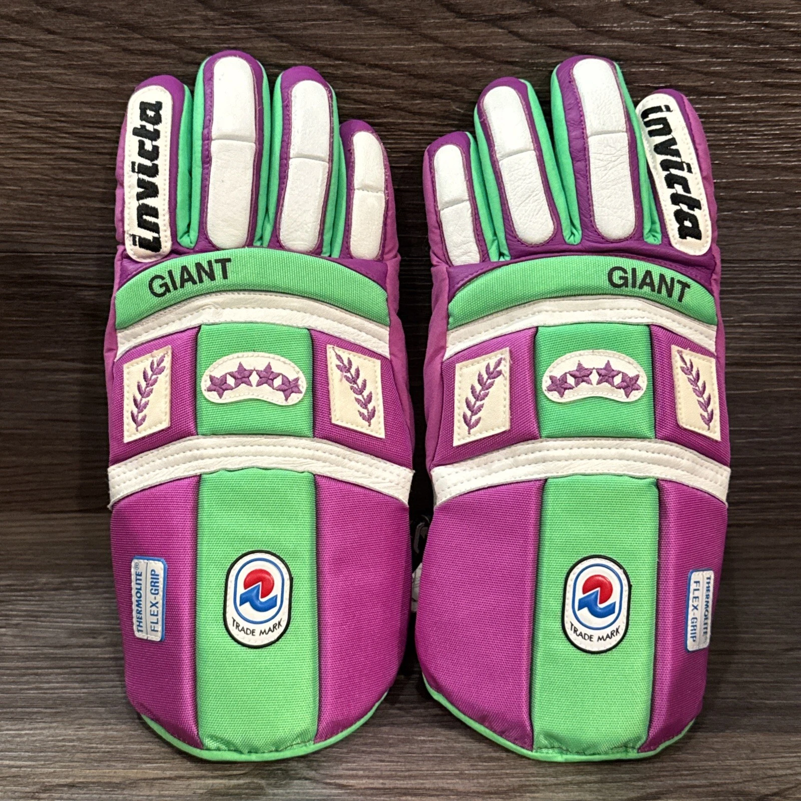 Vintage Invicta Snow Ski Gloves Women’s Large Purple Green, Giant, Thermolite
Opens in a new window