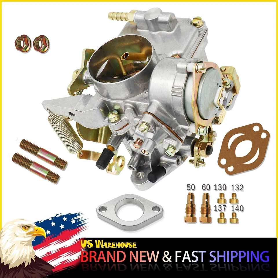34 PICT-3 39mm Better Carburetor Performance 12V for VW Bug GHIA 1.6L Type 1 - Изображение 3 из 4