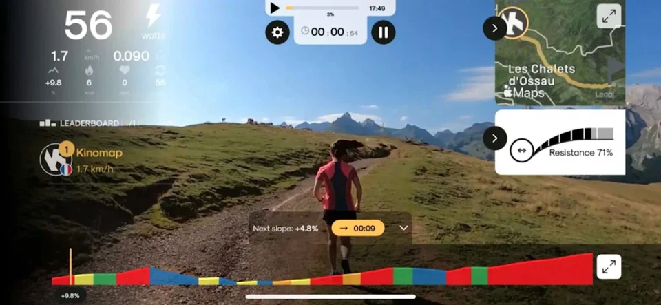 BLUETOOTH NERO PRO TREADMILL Electric Motorised Folding Running Machine - Image 4 of 4