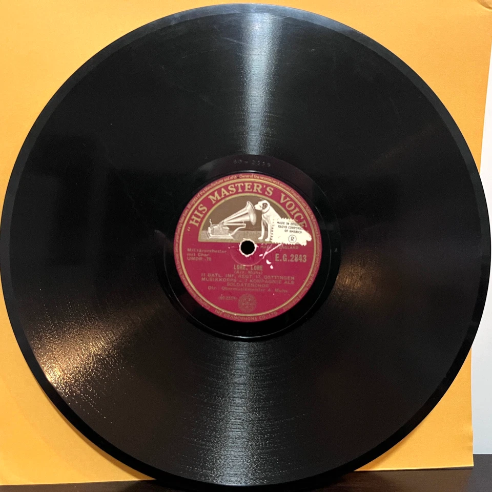 His Master's Voice 1933 UK - Lisa / Lore Lore - 10" Shellac 78RPM Record - V Foto 2 de 4