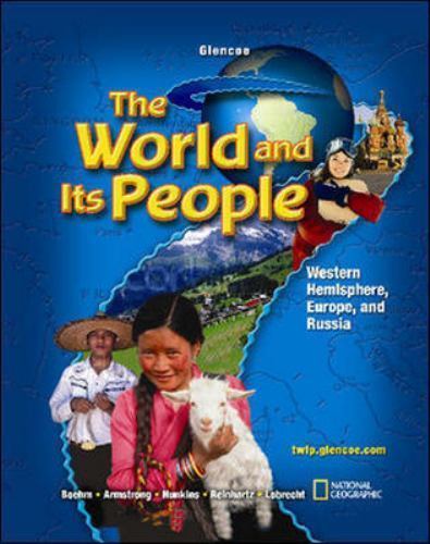 World and Its People : Western Hemisphere, Europe, and Russia by Merry ...