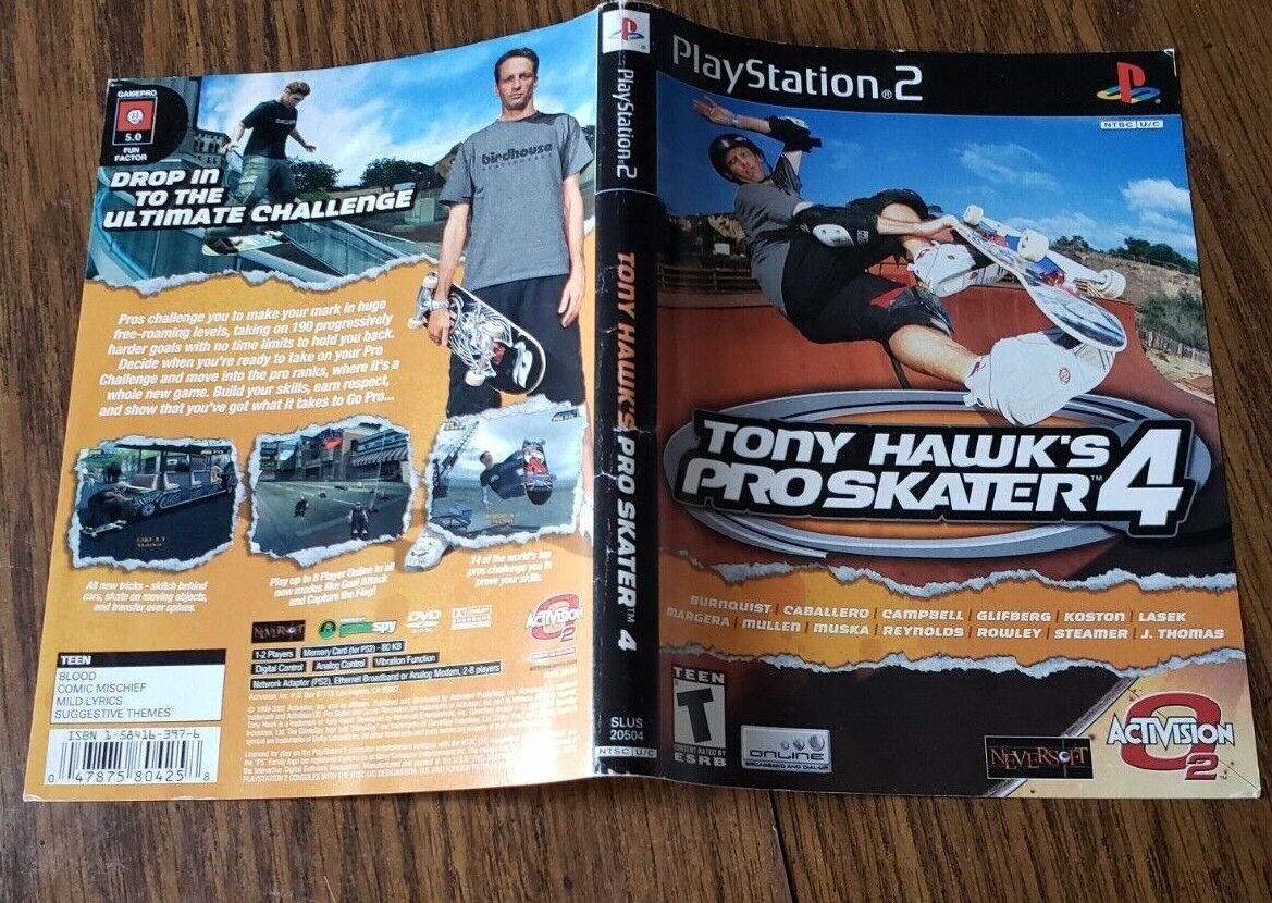 Tony Hawk's Pro Skater 4 - PlayStation 2