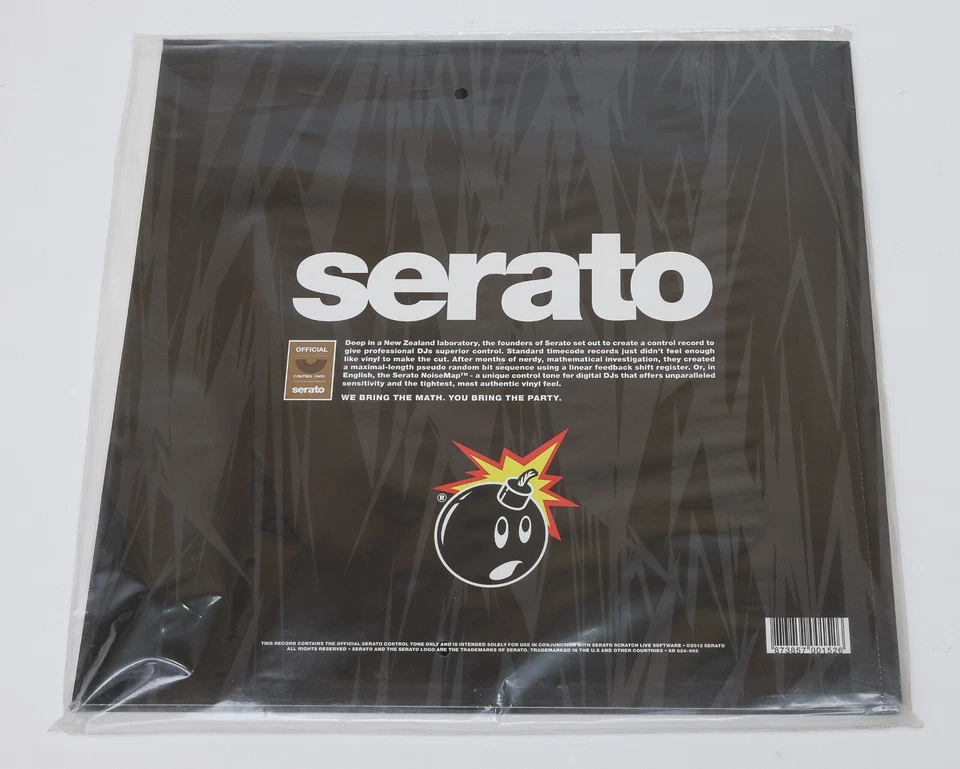 One Pair The Hundreds Serato DJ Control Vinyl Record Scratch Live - New & Sealed - Image 3 of 4