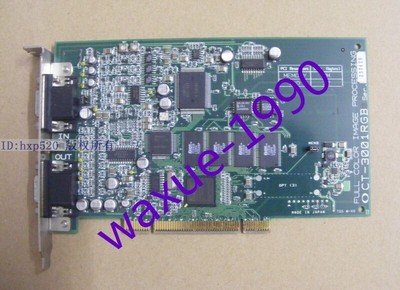 1pcs used OCT-3001RGB full color image processing #F10