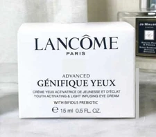 Lancome Genifique Youth Activating Light Infusing Eye Cream .5oz 15ml 2026 $82