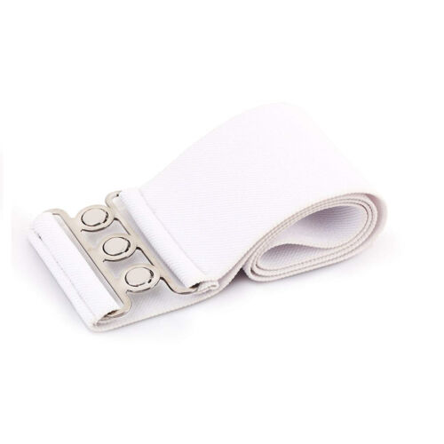 Elasticated Womens Ladies Casual Stretch Wide Waist Buckle Dress Fashion Belt - Picture 21 of 31