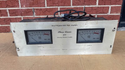 Phase Linear 400 stereo Power Amplifier amp