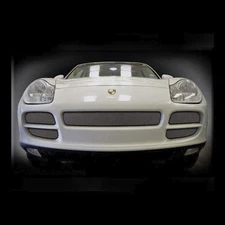 Mesh Grille Kit Grill for Porsche Cayenne 03-2006 Black & Chrome 5 Pcs kit