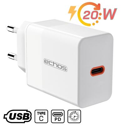 20W USB-C Schnellladegerät Power Ladegerät Netzteil PD PPS für iPhone Samsung