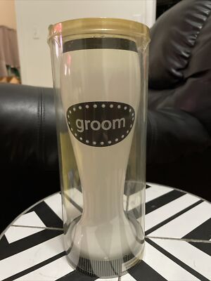 Mud Pie  Groom  Pilsner Glass NIB