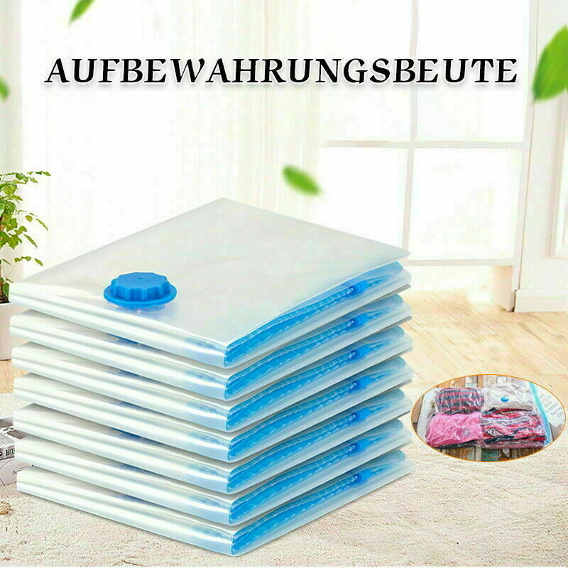 XXL Vakuumbeutel 3er Set - Extra Groß 130x100cm Für Bettdecken & Kleidung