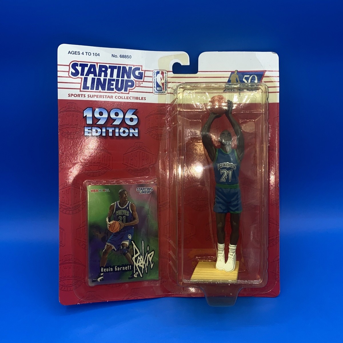Vintage 1996 Kenner Starting Lineup NBA Basketball Kevin
