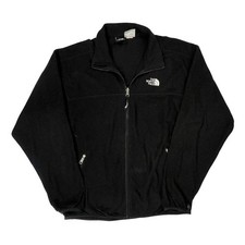 The North Face Fleece Jacket - Large Black Polyester
