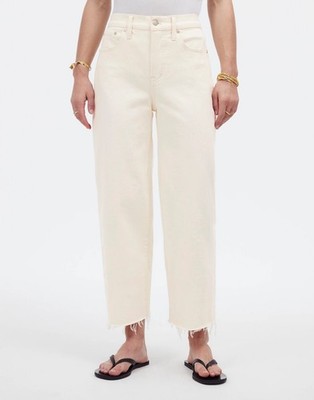 Madewell The Petite Perfect Vintage Wide-Leg Crop Jean Size 28P
