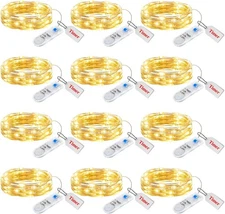 Battery Operated Micro Fairy Lights String with Timer