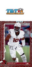 Josh Sweat 2025 Topps Chrome Football Leather #10 Josh Sweat 71